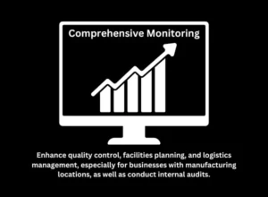 A comprehensive monitoring system through a capable IT setup is also essential for businesses offering customers online services