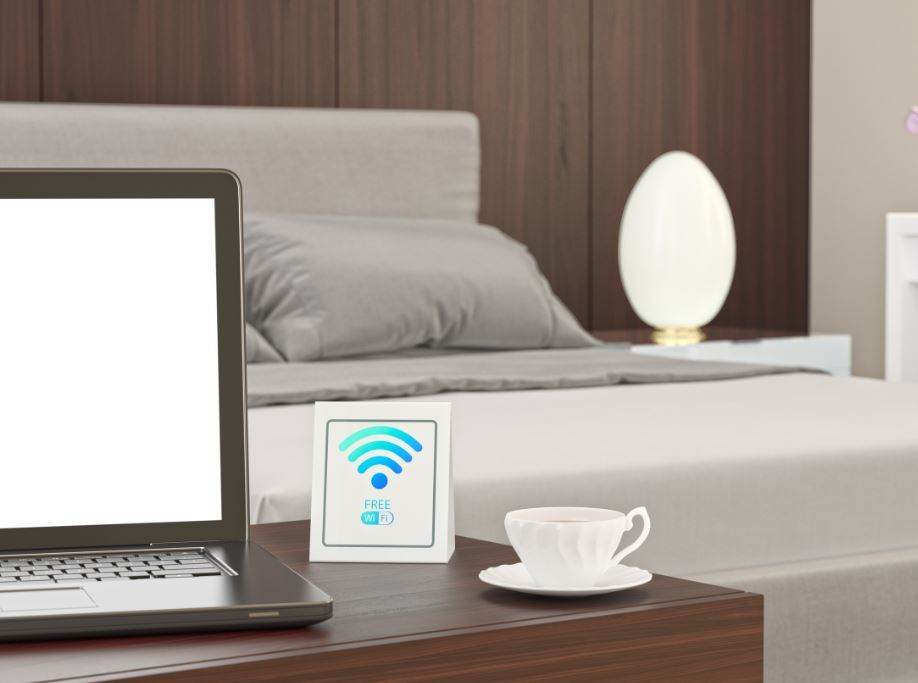 Hotel guests appreciate a strong and fast WiFi connection.